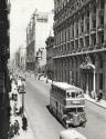 Vía Layetana, años 50. Grupo FB Fotos Antiguas de Barcelona. Es el Aclo 410 preservado de TMB