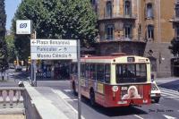 Final calle Balmes. Foto Pere París, año 1991