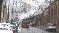 Av. Tibidabo, nevada del 28 de febrero del 2005. Foto Jordi Casamajó