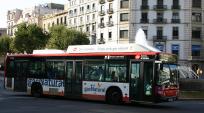 En el Pº de Gracia con Gran Vía, agosto 2004. Foto Josep Pretel