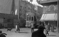 Foto de principios de los años 20, cuando se llevaban a cabo las obras del Metro en las Ramblas. Foto autor desconocido