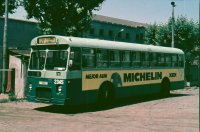 Cochera Diputación, ago.1974. Foto Javier Roselló