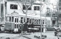 Pl. Rovira girando al Torrent de l´Olla. Foto JA. Solsona, año 1968