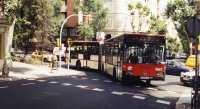 En la calle Santaló con Vía Augusta, julio 2003. Foto de Manel Díaz