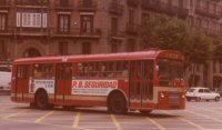 Muntaner con Gran Vía, jul.1980. Foto Pere París