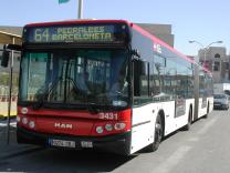 En el terminal de la Barceloneta, julio 2003. Foto de Albert Obiols