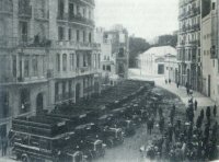 Presentación de la línea D en la Av. Principe de Asturias. Boletín informátivo TB
