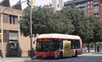 Av. Madrid junto a la Parroquia de Sant Tecla, sept. 2016