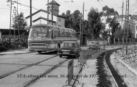 Autocar de la empresa Munoz, enero 1977. Foto Josep M. Solé
