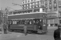 Pº Gracia, año 1935. Foto família Cuyàs. Fuente: Institut Cartogràfic de Catalunya