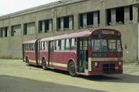 Cocheras de Puigcerdà, agosto 1983. Foto Pere París