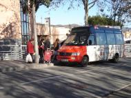 Via Favencia junto al Mercado de Montserrat, enero 2008