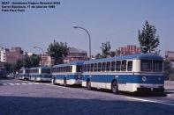 Terminal en Barcelona, julio 1986. Foto Pere París