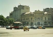 En Pº de Gracia con Gran Vía, junio 2002