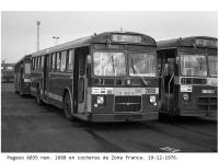 Cocheras Zona Franca. Foto Xavier Bolao, dic.1976