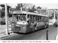 Pedralbes. Foto Xavier Bolao, feb.1977