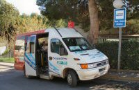 Bus de la línea Alella - Teià, oct.2006