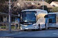 Bus de la línea Alella Exprés, enero 2017