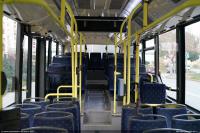 Uno de los últimos buses con colores de Oliveras. Final X79 en Moli Nou, enero 2025