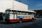 Línea 1 en el final del Hospital de Bellvitge. Foto STB, marzo 1989