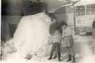 Nevada de 1962 con un autobus del servicio urbano