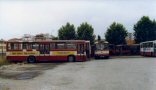 Explanada que tenía la Compañía en la Rambla Marina con Cta. del Mig. Foto STB, junio 1989