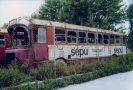 Explanada que tenía la Compañía en la Rambla Marina con Cta. del Mig. Foto STB, junio 1989