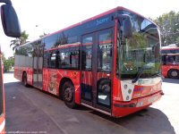 Bus ex-urbano de Esplugues dando apoyo en los primeros días de servicio con Soler i Sauret, enero 2015