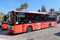 Bus urbano, renombrado como SVx porque Soler i Sauret comenzó a llevar el servicio, enero 2015
